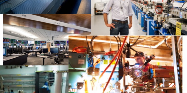 collage of images of the accelerator