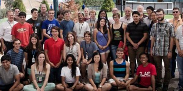 group photo of graduate students