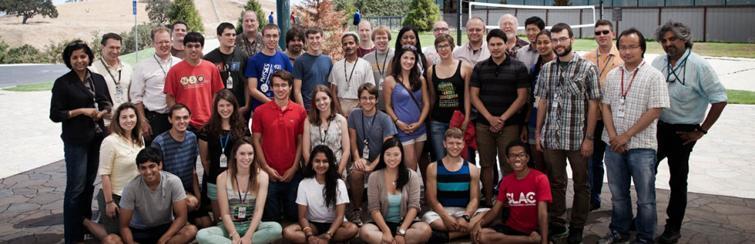 group photo of graduate students