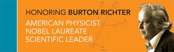 Profile of Burt Richter again a photo-illustration of physics symbols