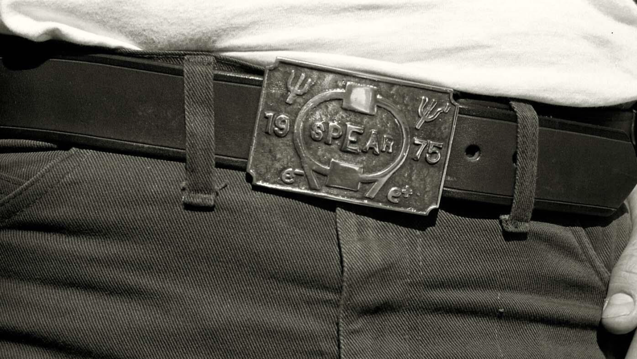 belt buckle celebration November revolution