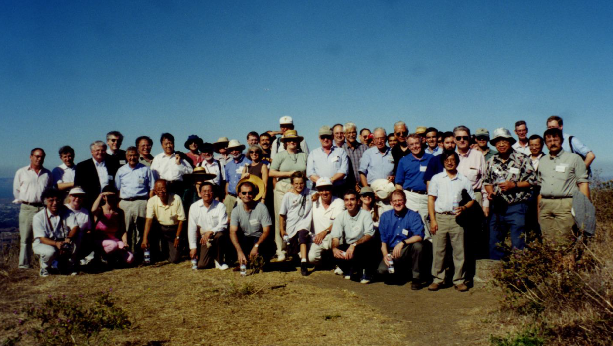 group photo of conference attendees