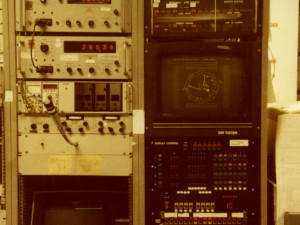 computer display showing significant physics event